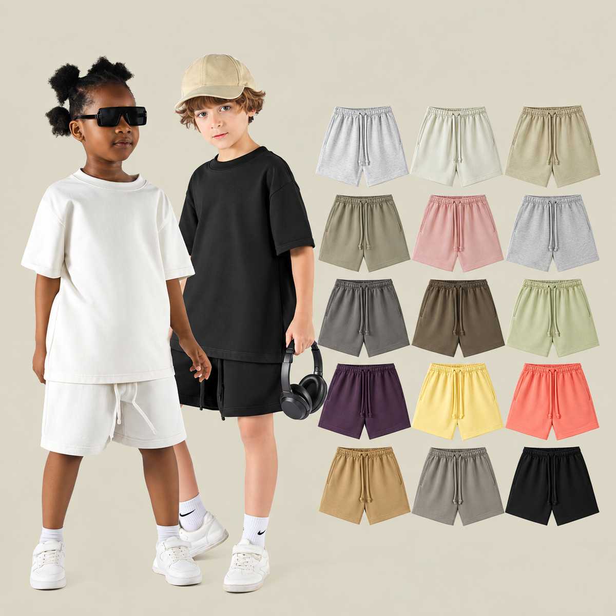 Boys Summer Casual Shorts – Trendy Sports Style Kids Shorts