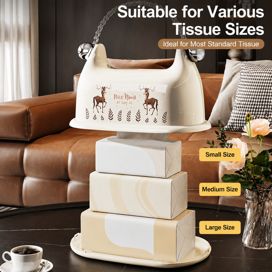 Creative Luxury Tissue Box – Elegant Home Storage Organizer