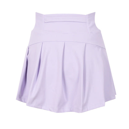 Women's High Waist Tennis Skirt – Breathable Yoga & Sports Skort