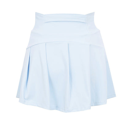 Women's High Waist Tennis Skirt – Breathable Yoga & Sports Skort