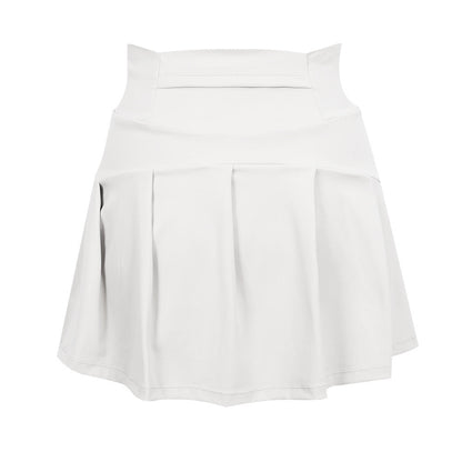Women's High Waist Tennis Skirt – Breathable Yoga & Sports Skort